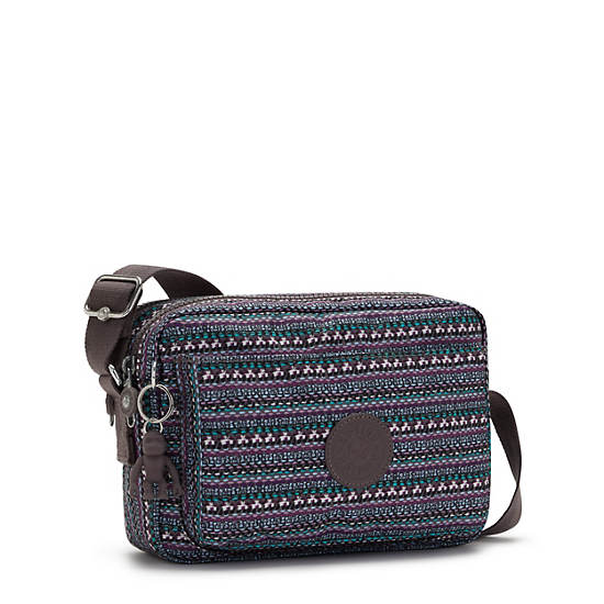 Sacs Crossbody Kipling Abanu Medium Printed Bleu Marine | FR 2192HA